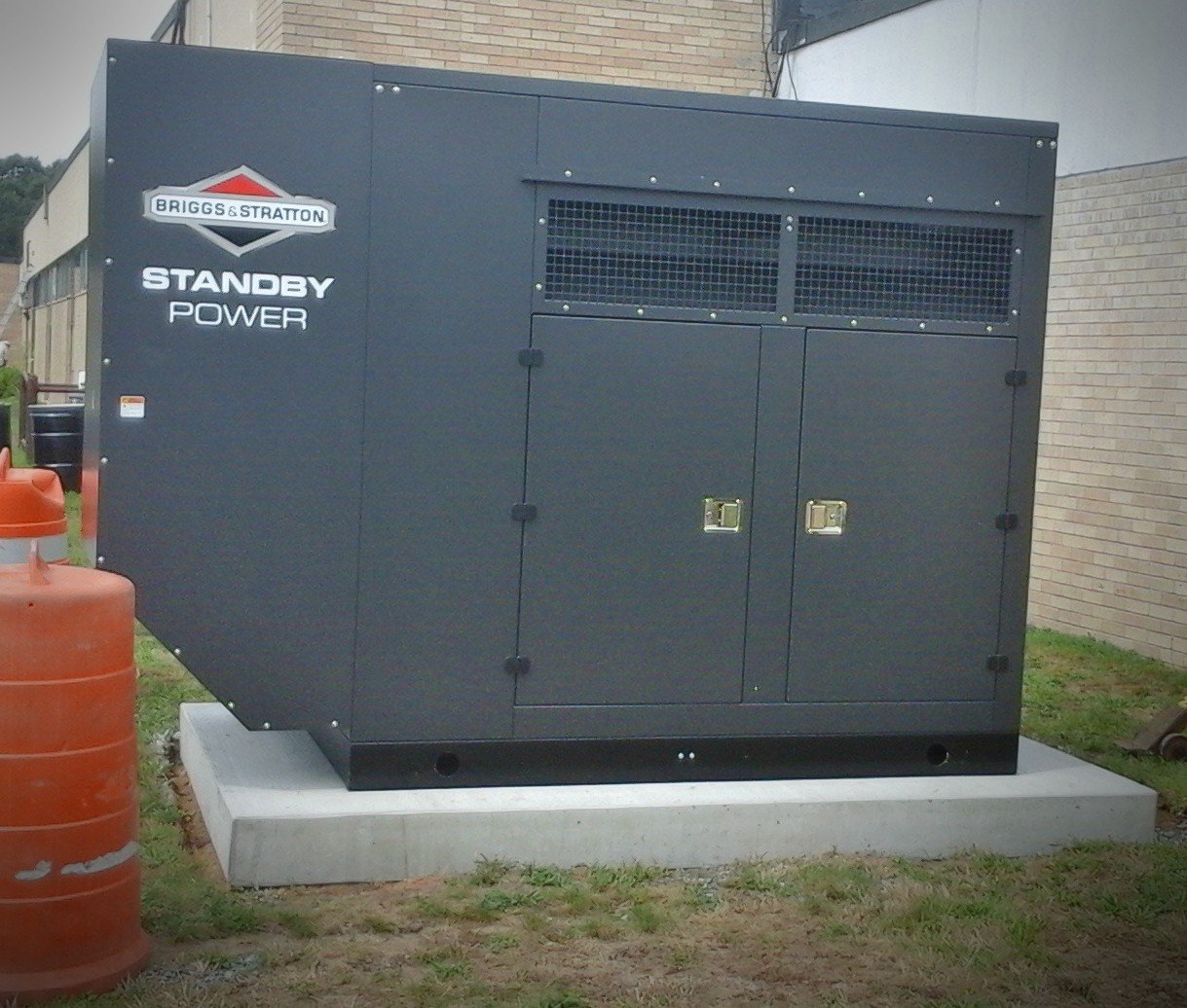 Briggs & Stratton Commercial Generator for Mashpee Schools