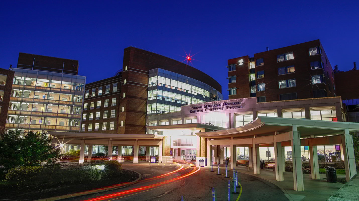 Strong-Memorial-Hospital-nighttime
