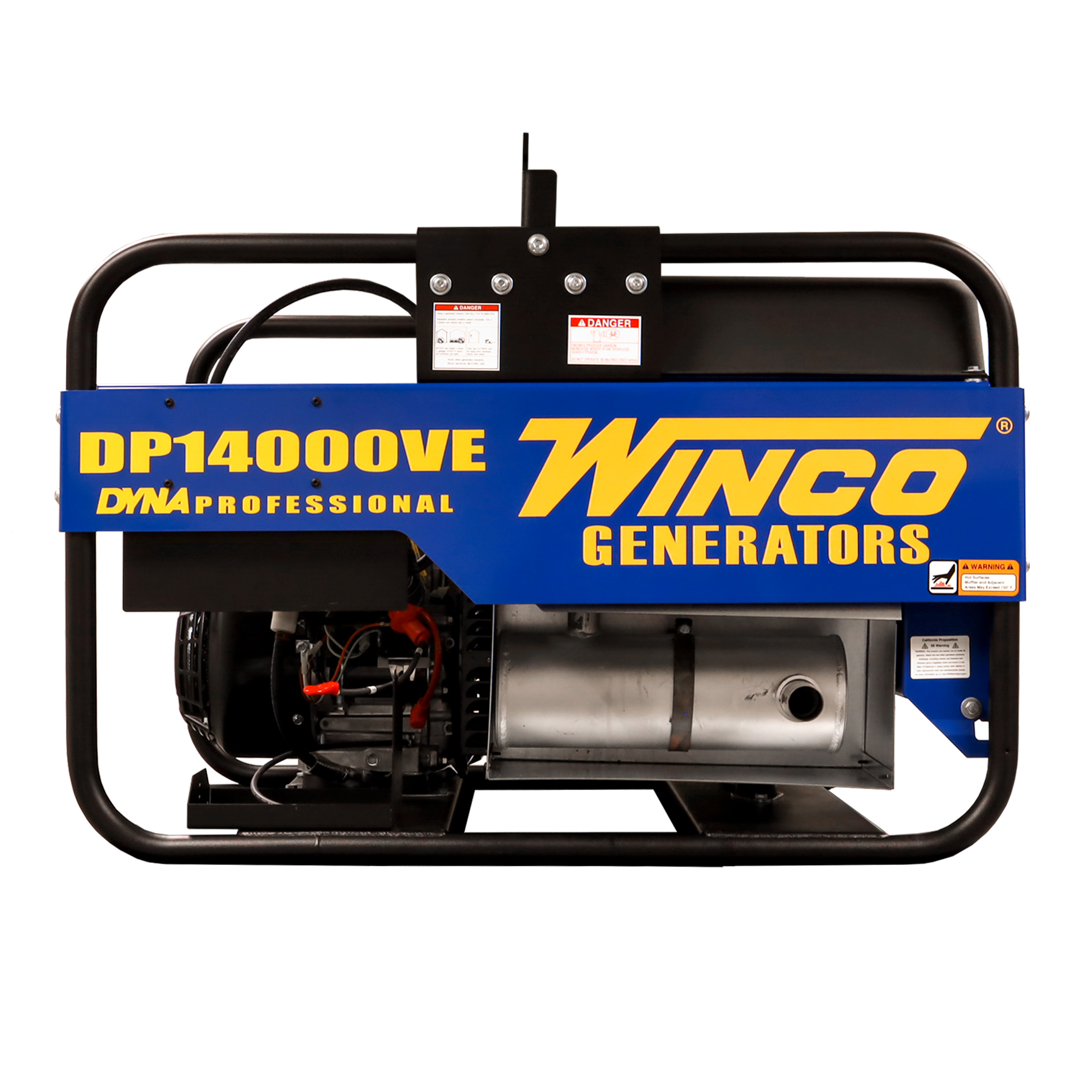 Winco-DP14000VE-Portable-generator-side