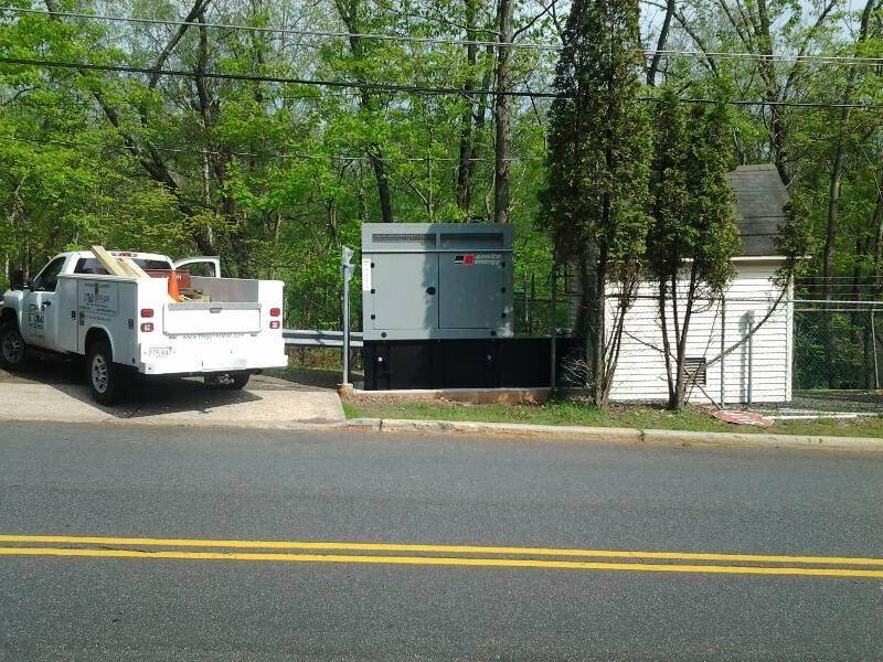 FM installs pump house generator in Branchburg, NJ